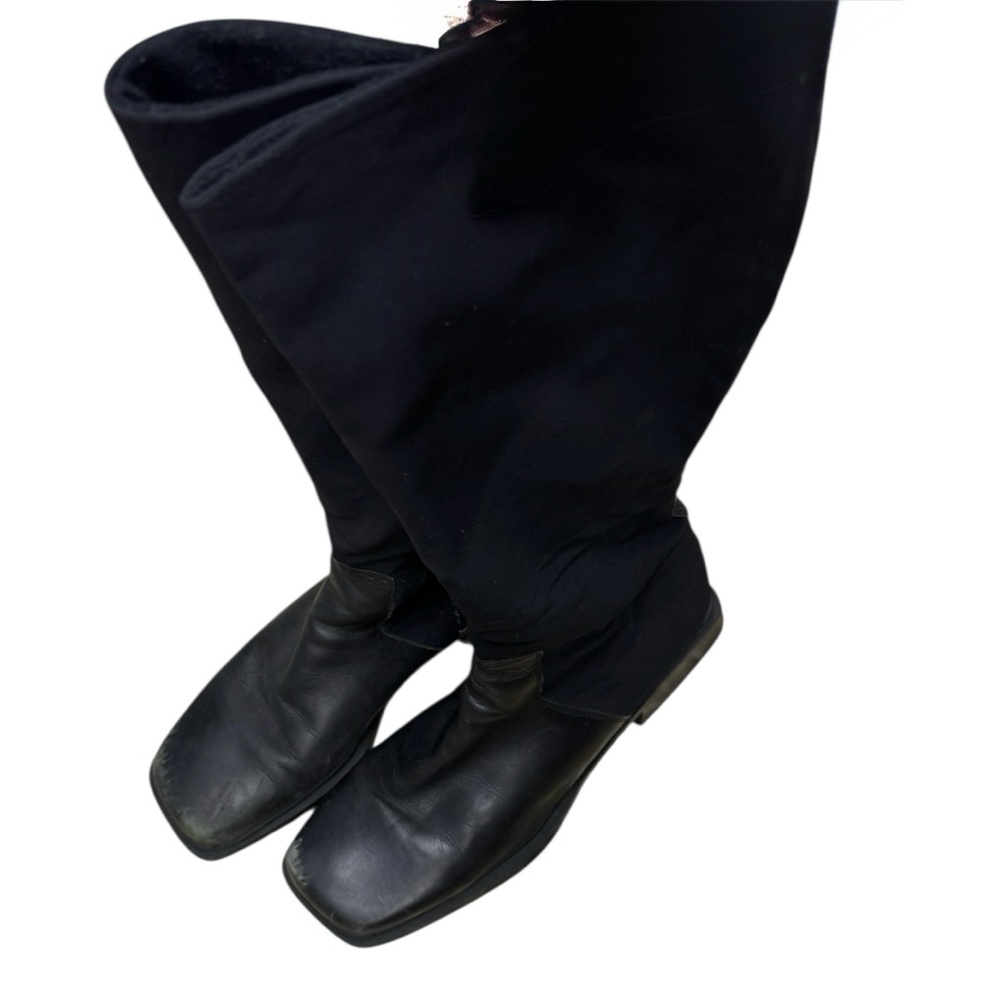 🆕 vintage Aquatalia waterproof tall snow boots in black size 9 1/2